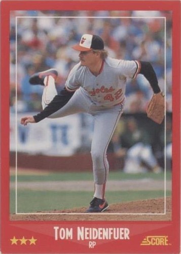 1988 Score - Tom Niedenfuer #261