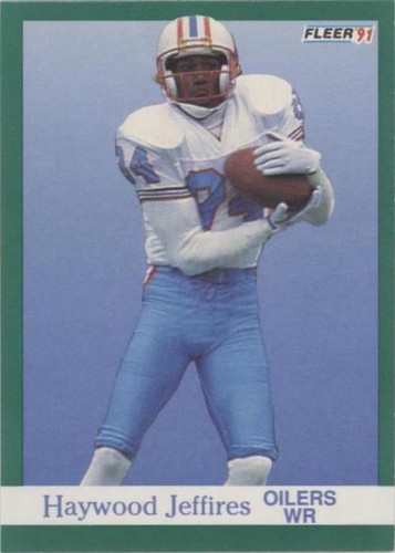 1991 Fleer Haywood Jeffires #63
