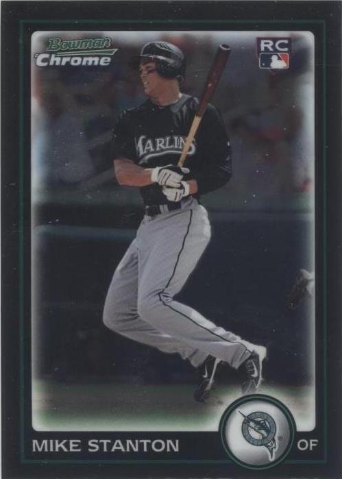 2010 Bowman Chrome — Джанкарло Стэнтон No198