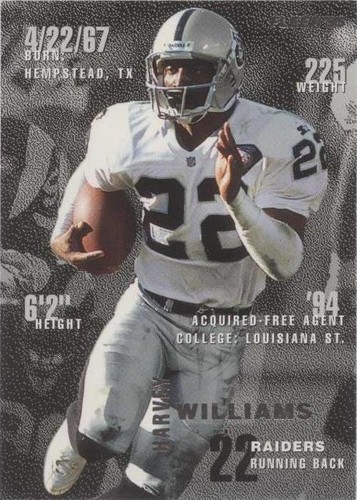 1995 Fleer Harvey Williams #198