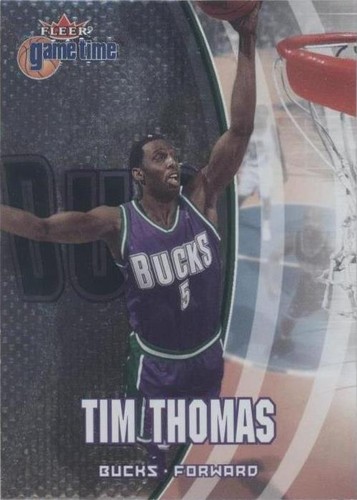 2000-01 Fleer Game Time - Tim Thomas #62