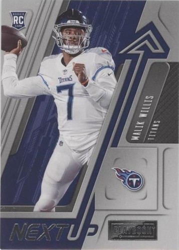 2022 Panini Playbook Malik Willis #NU-3