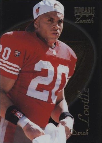1996 Pinnacle Zenith Derek Loville #Z-93