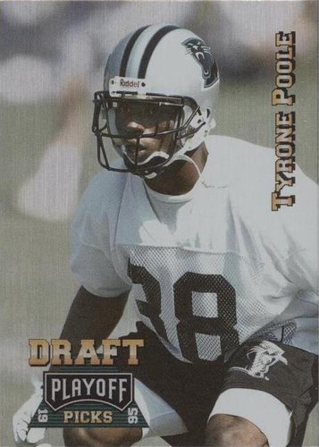 1995 Playoff Prime Tyrone Poole #179
