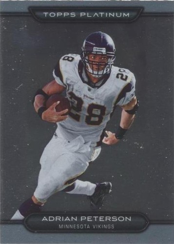 2010 Topps Platinum Adrian Peterson #165