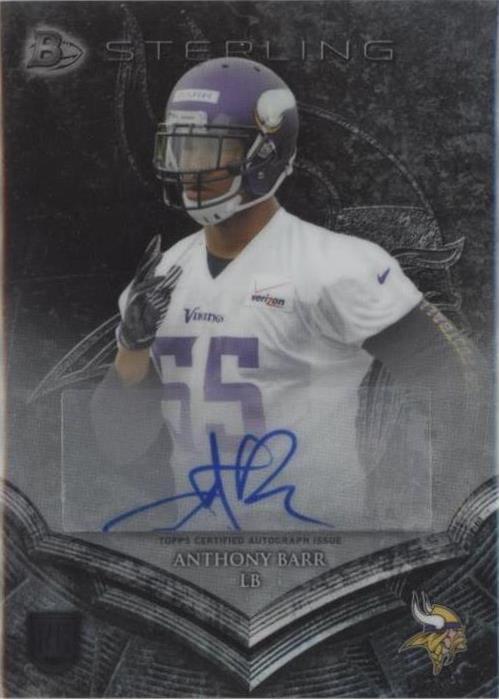 Bowman Sterling Anthony Barr 2014 #BSA-AB