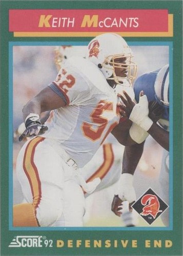 1992 Score Keith McCants #298