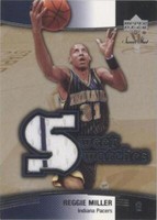 2004-05 Upper Deck Sweet Shot - Reggie Miller #SW-RM