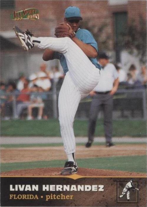 1996 Score Board All Sport PPF - Livan Hernandez #169