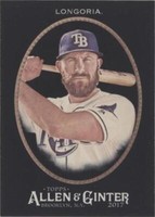 2017 Topps Allen & Ginter's X - Evan Longoria #292