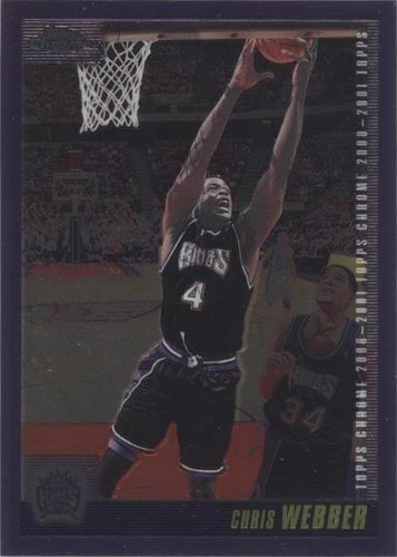 2000-01 Topps Chrome - Chris Webber #18