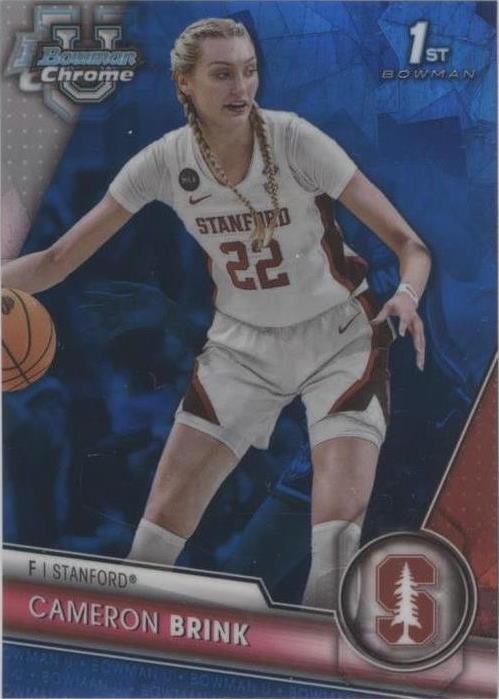 2023-24 Bowman University Chrome Sapphire Edition - Cameron Brink #75