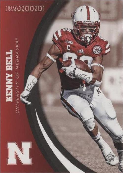 2015 Panini Nebraska Cornhuskers Кенни Белл No43