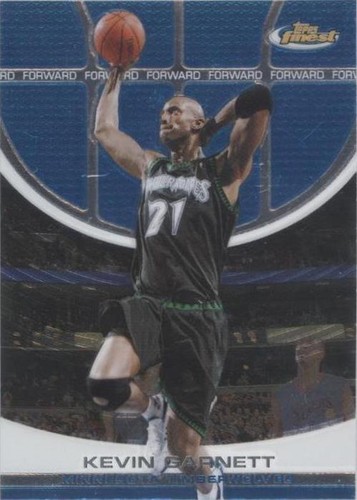 2005-06 Topps Finest - Kevin Garnett #86