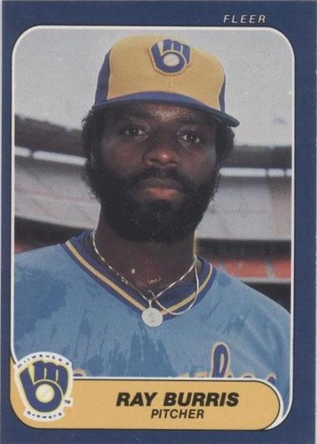 1986 Fleer - Ray Burris #482