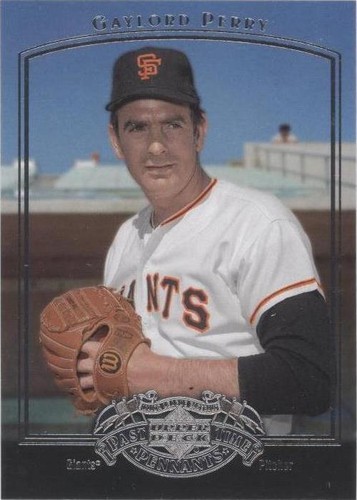 2005 Upper Deck Past Time Pennants - Gaylord Perry #33