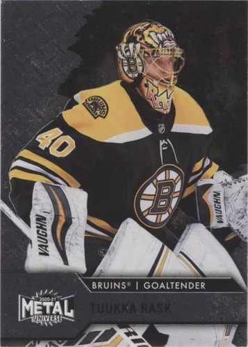 2020-21 Skybox Metal Universe - Tuukka Rask #40