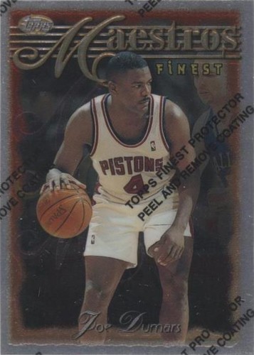 1996-97 Topps Finest - Joe Dumars #125