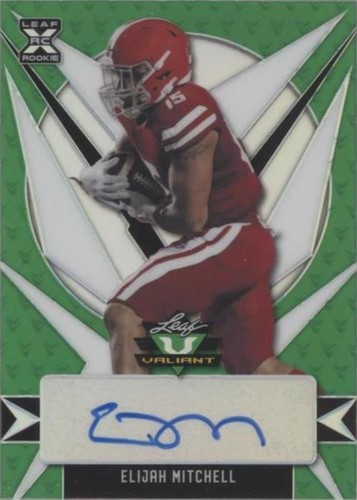 2021 Leaf Valiant Elijah Mitchell #BA-EM1