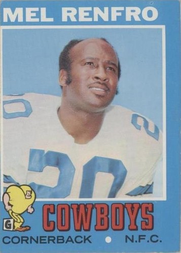 Mel Renfro Trading Cards