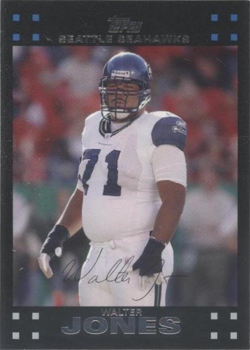 2007 Topps Walter Jones #285