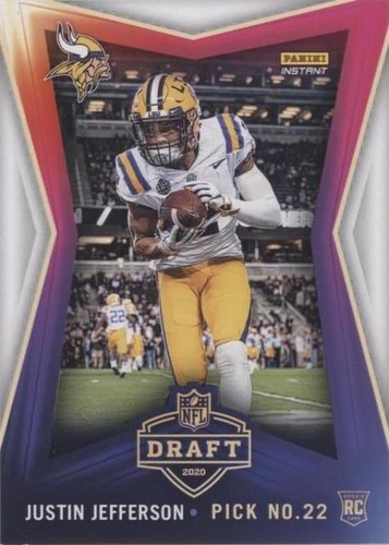2020 Panini Instant NFL Justin Jefferson #18