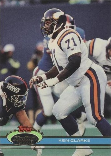 1991 Topps Stadium Club Ken Clarke #205