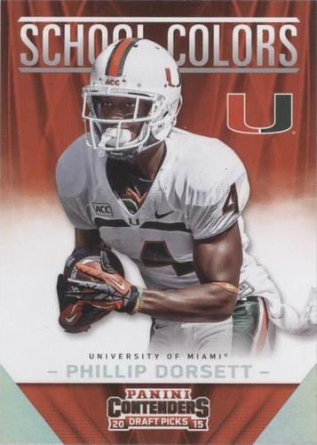 2015 Panini Contenders Draft Picks Phillip Dorsett #42