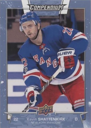 2017-18 Upper Deck Compendium - Kevin Shattenkirk #746