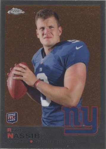 2013 Topps Chrome Ryan Nassib #18