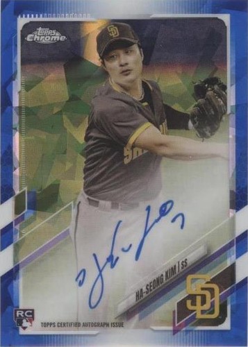 2021 Topps Chrome Sapphire Edition - Ha-Seong Kim #RA-HK