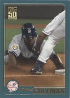 2001 Topps Traded & Rookies - Michael Coleman #T205