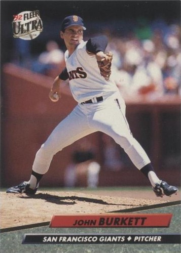 1992 Fleer Ultra - John Burkett #286
