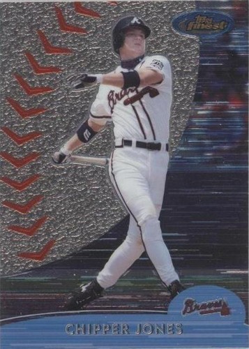 2000 Topps Finest - Chipper Jones #2