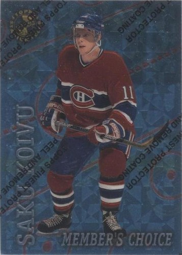 1996-97 Topps Stadium Club - Saku Koivu #46