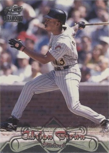 1998 Pacific Paramount - Adrian Brown #218