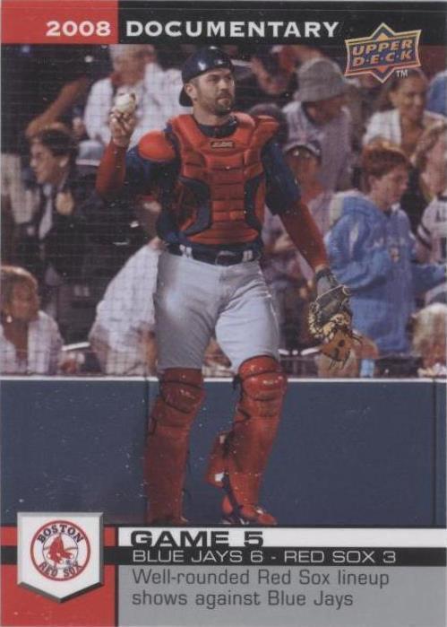 2008 Upper Deck Documentary - Jason Varitek #45