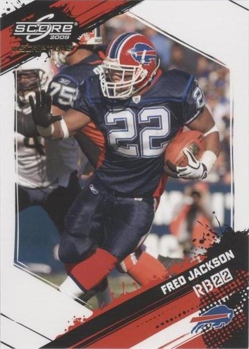 2009 Score Inscriptions Fred Jackson #30
