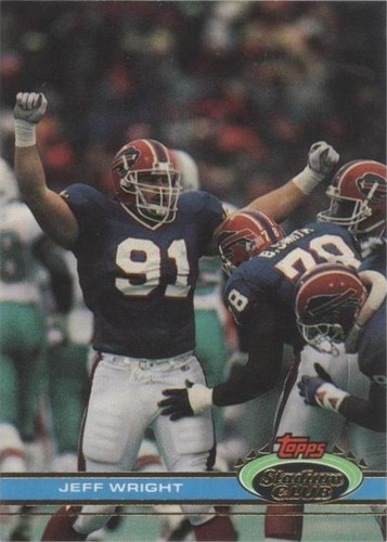 1991 Topps Stadium Club Jeff Wright #360