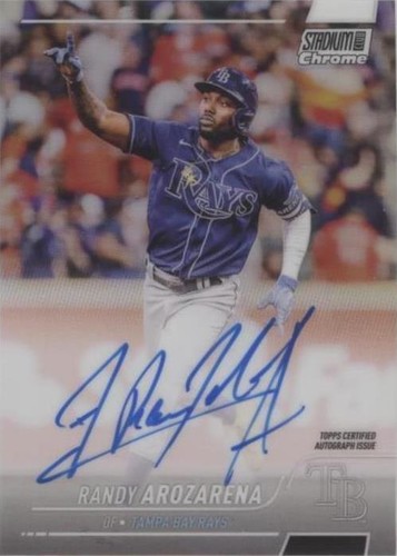 2022 Topps Stadium Club Chrome - Randy Arozarena #SCCUA-RAR