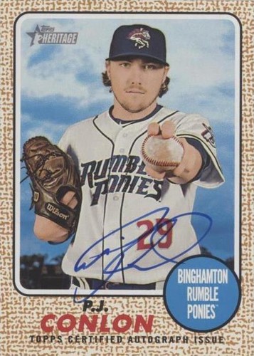 2017 Topps Heritage Minor League Edition - P.J. Conlon #ROA-PC