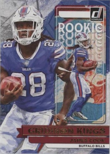 2022 Panini Donruss James Cook #RGK-12