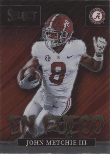 2022 Panini Select Draft Picks John Metchie III #EN-JM