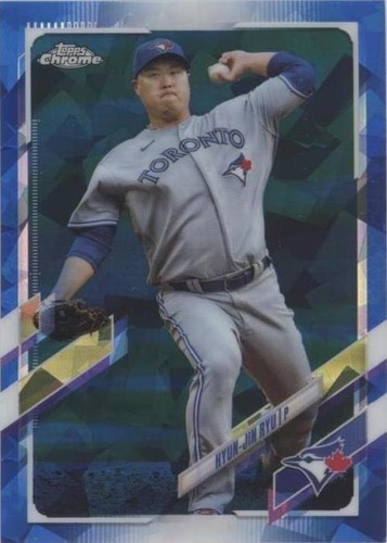 2021 Topps Chrome Sapphire Edition - Hyun-jin Ryu #379