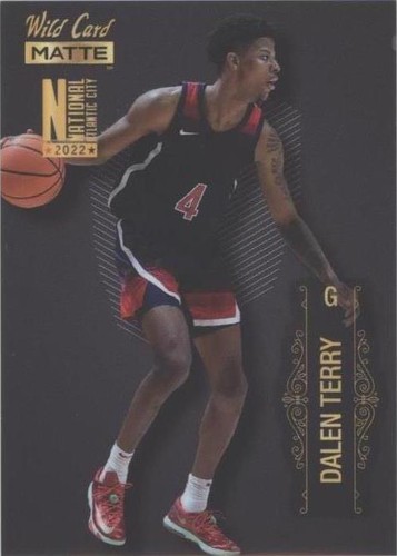 2022 Wild Card MATTE National Convention - Dalen Terry #MBN-3