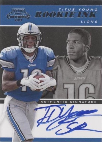 2011 Playoff Contenders Titus Young #33