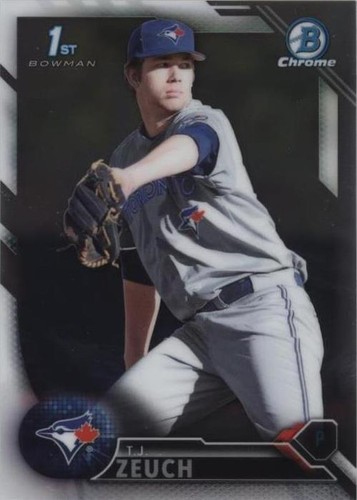 2016 Bowman Draft - T.J. Zeuch #BDC-69