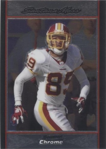 2007 Bowman Chrome Santana Moss #BC160