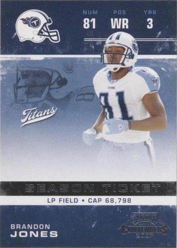 2007 Playoff Contenders Brandon Jones #97