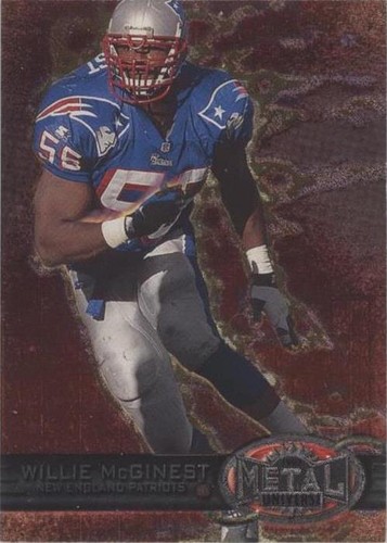 1997 Skybox Metal Universe Willie McGinest #18